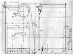 Final design drawings with dimensions