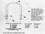 U-bolt info for Cherokee XJ Dana 35.