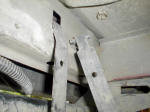 Original rear tank straps, eventually reused