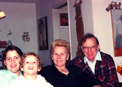 Sylvia and Sean with Her Folks
